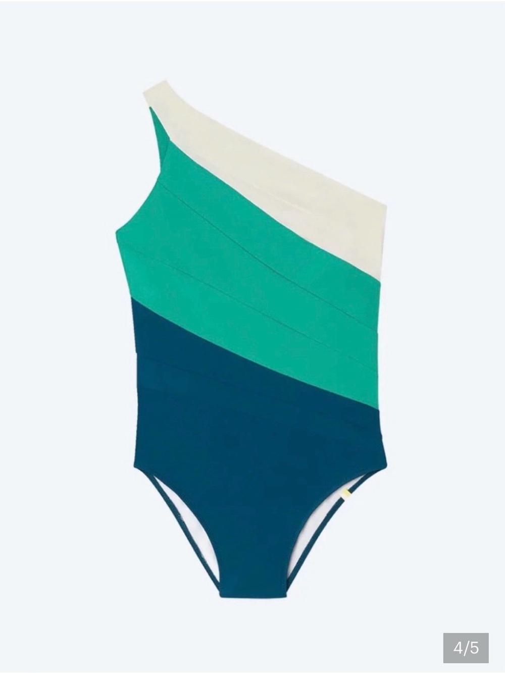 Summersalt The Sidestroke in Seaweed & Seaglass & White Sand in size 12